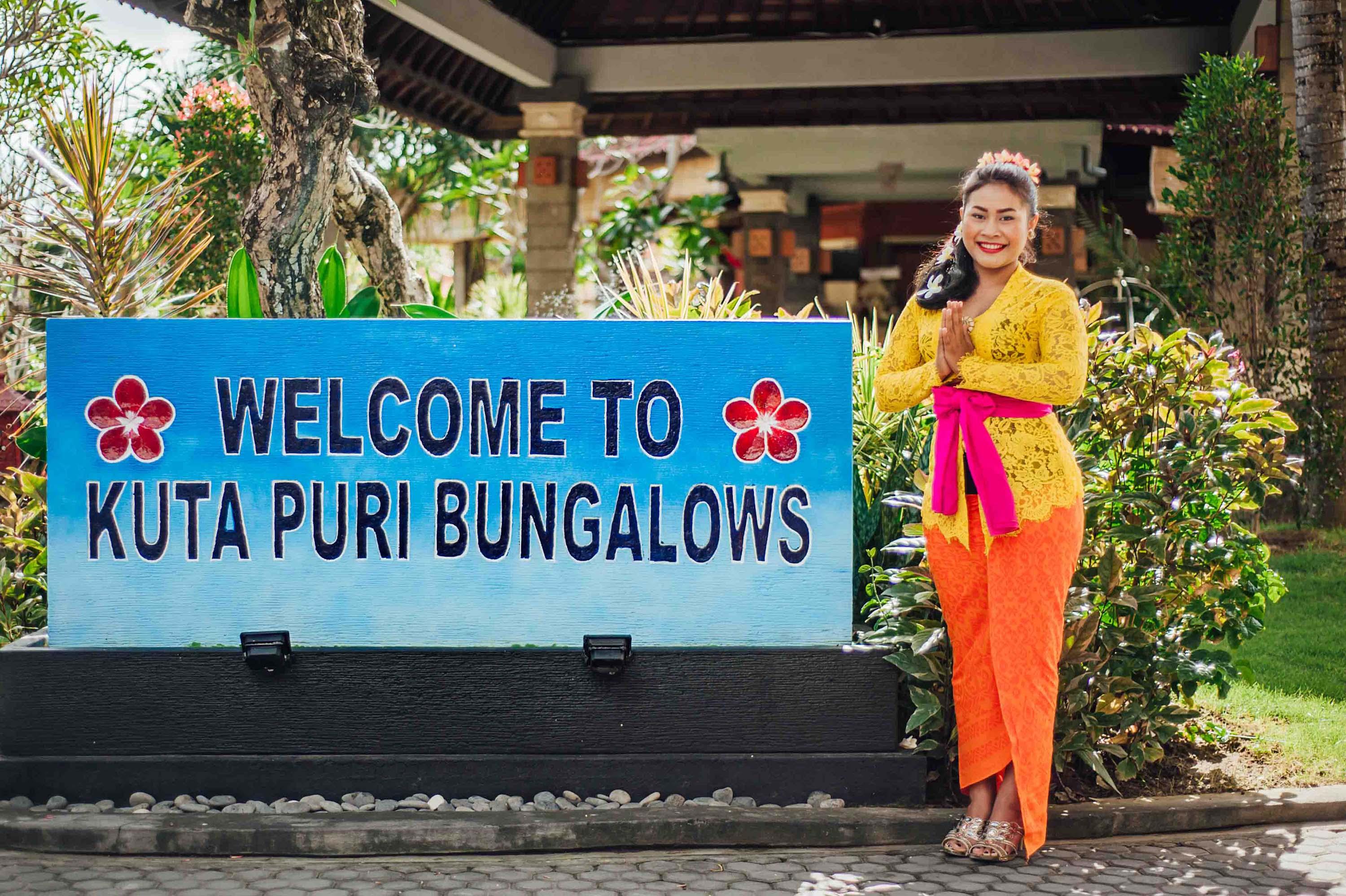 Kuta Puri Bungalows, Villas And Resort Exterior foto